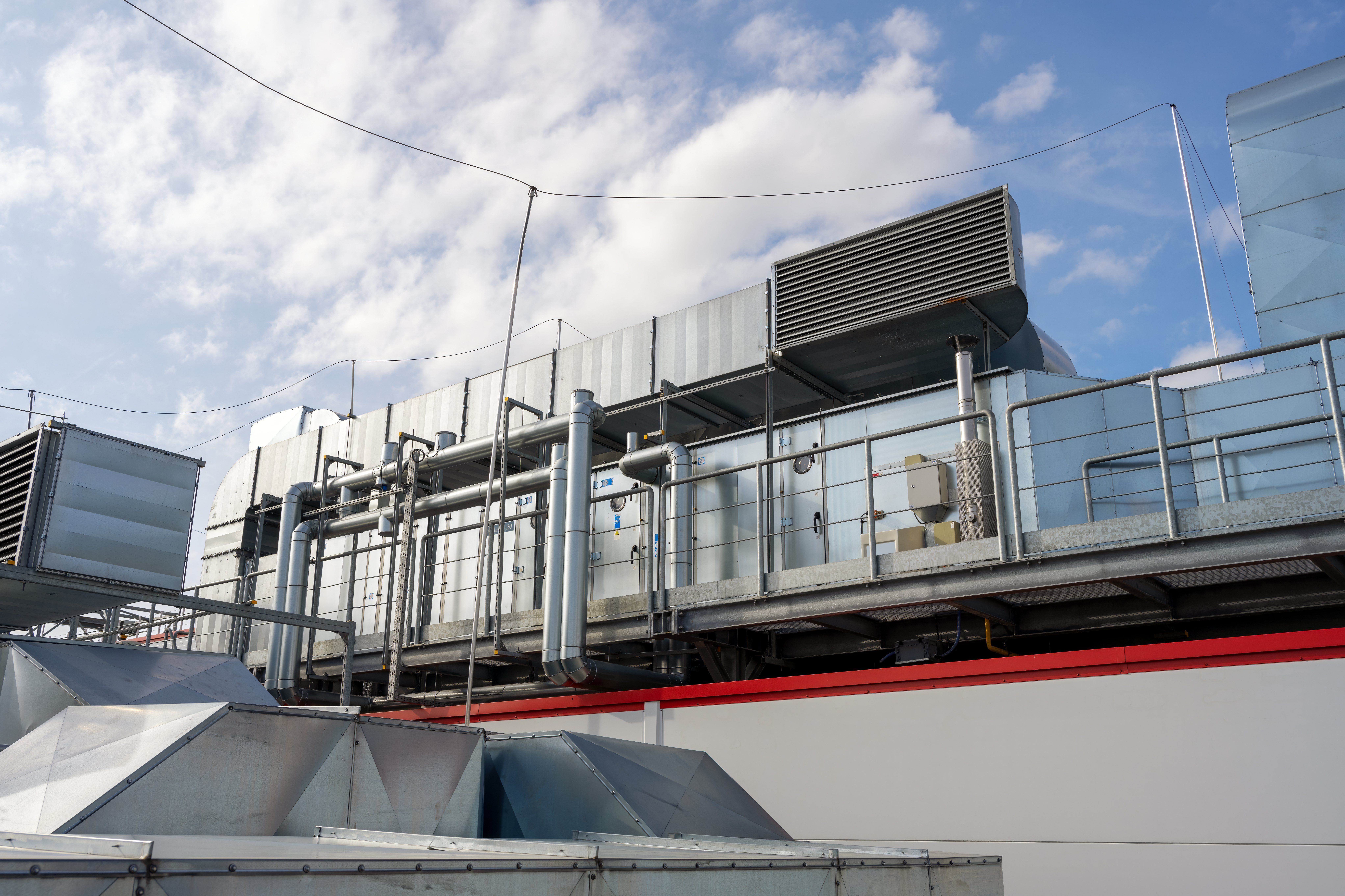 RLT-Anlage – Detailaufnahme