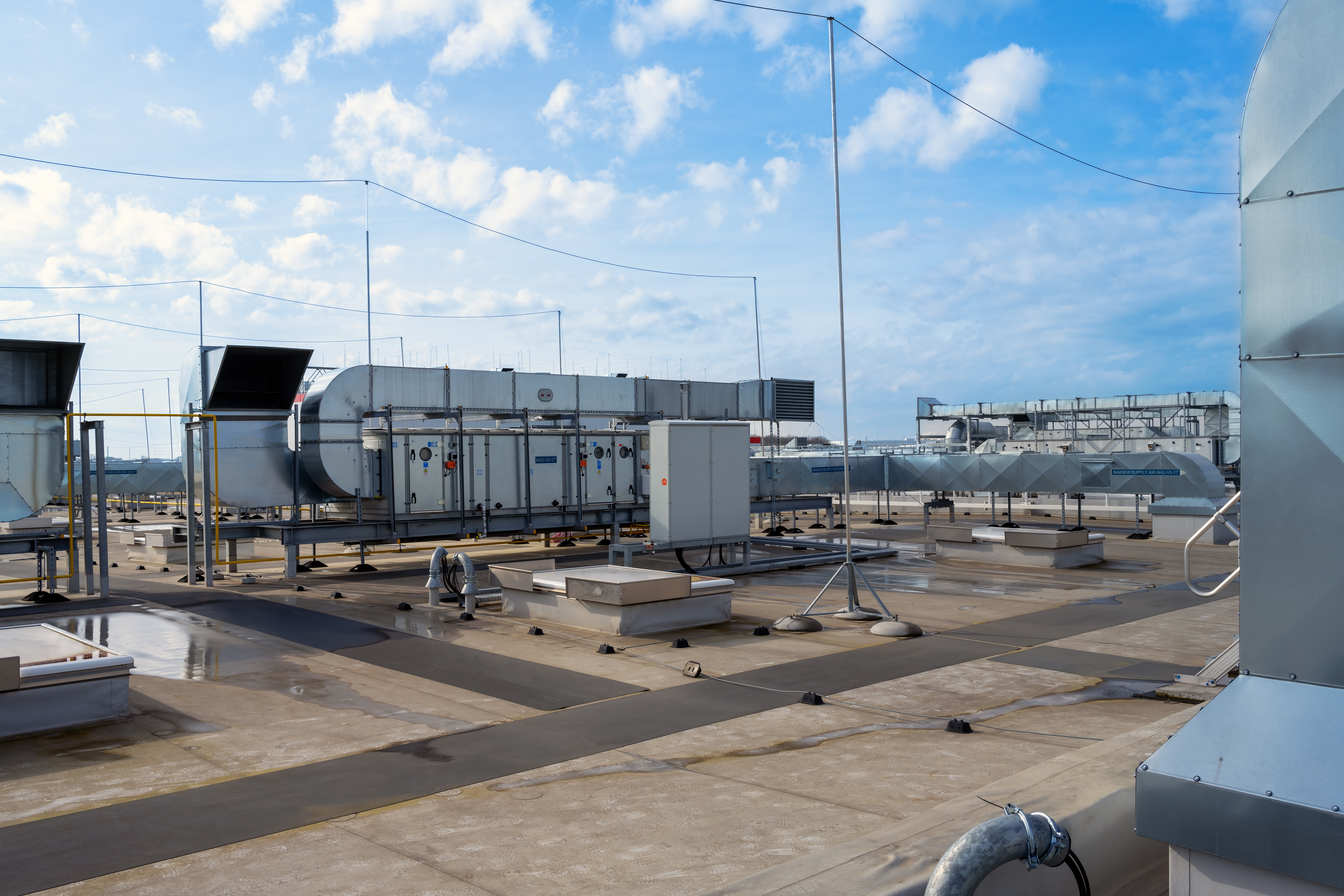 RLT-Anlage – Draufsicht